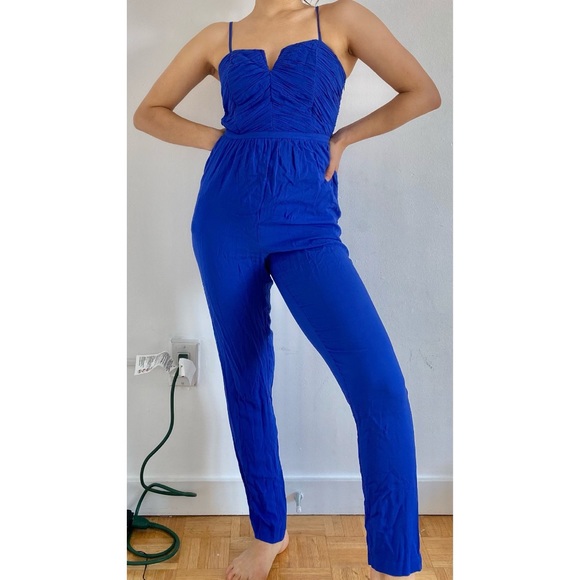 Beautiful cobalt jumpsuit - Picture 3 of 3